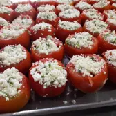Tomate recheado do Restaurante Dos Gordinhos